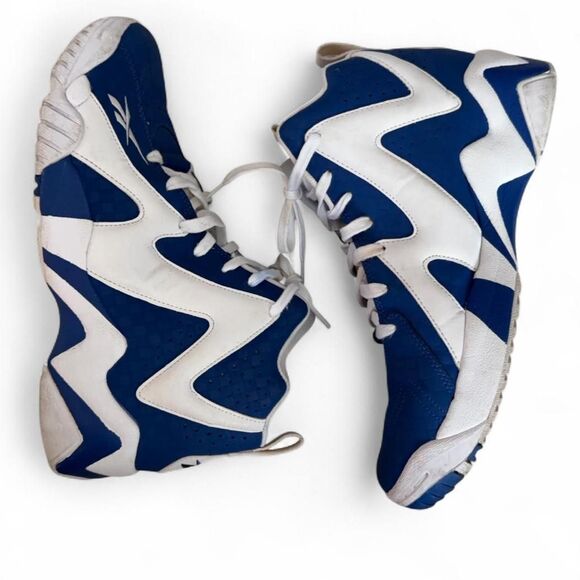 Reebok Kamikaze II Mid Letter Of Intent Blue White Men\'s Size 10.5 main image 8